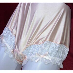 2X 3X Ritzy Knickers Mushroom Gusset Granny Panty Silky Nylon Satin Brief Sissy
